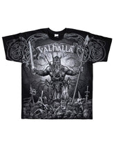 Big Man Viking Warrior Print Tee